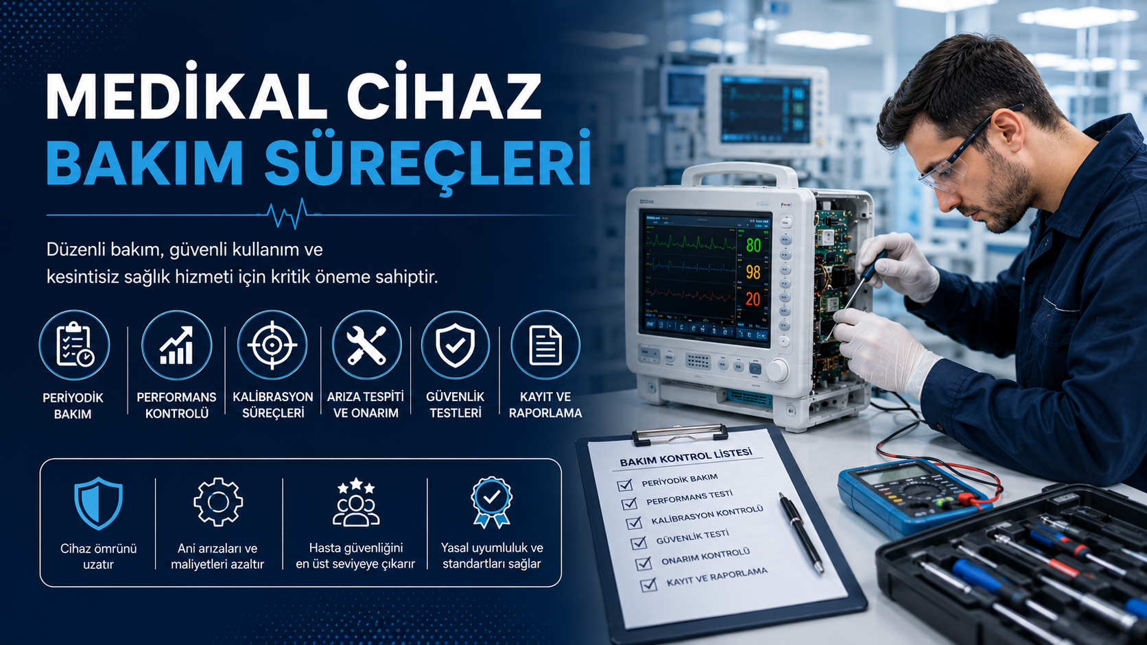 Medikal Cihaz Bakım Süreçleri